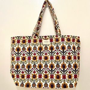 Sézane Floral Tote Bag